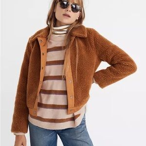 madewell portland sherpa jacket